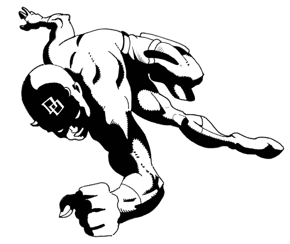 Desenho gratuito Daredevil #78210 da colecao Super-heróis e Supervilões para imprimir