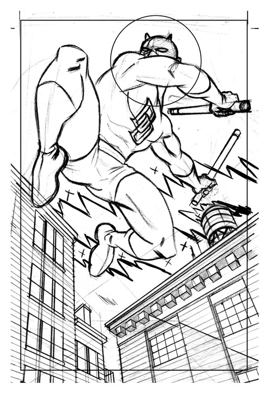 Desenho gratuito Daredevil #78229 da colecao Super-heróis e Supervilões para imprimir