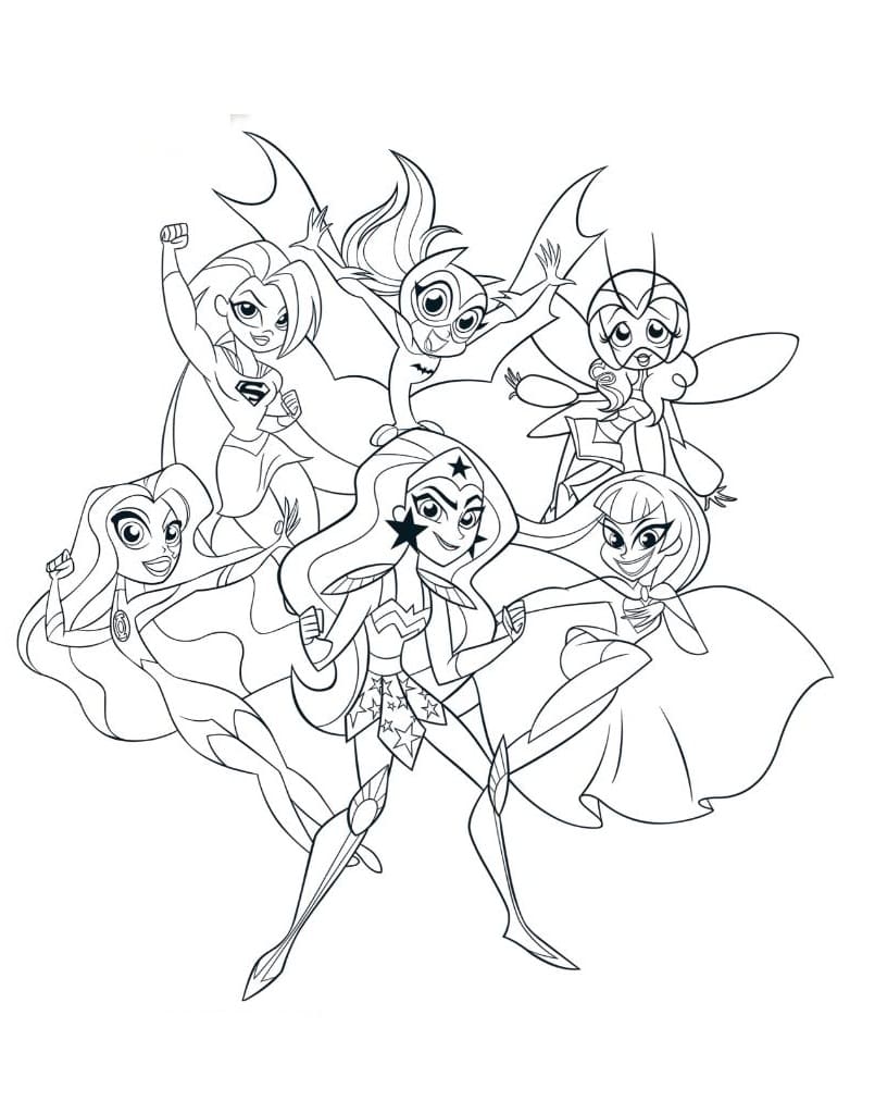 Desenho gratuito DC Super Hero Girls #199487 da colecao Super-heróis e Supervilões para imprimir Desenho gratuito DC Super Hero Girls #199487 da colecao Super-heróis e Supervilões para imprimir