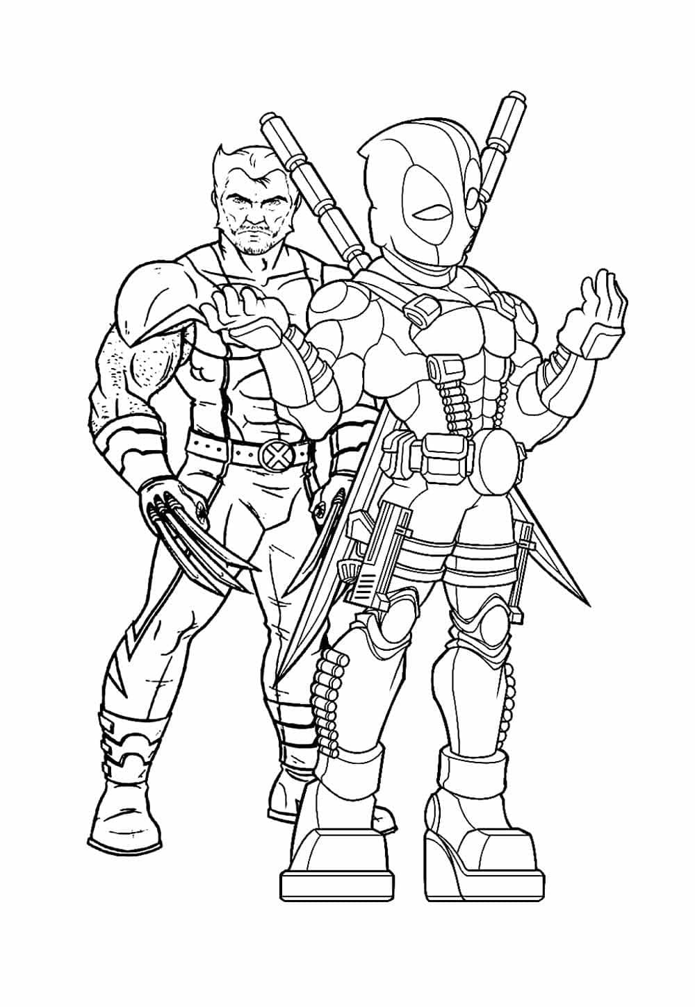 Desenho gratuito Deadpool e Wolverine #219343 da colecao Super-heróis e Supervilões para imprimir Desenho gratuito Deadpool e Wolverine #219343 da colecao Super-heróis e Supervilões para imprimir