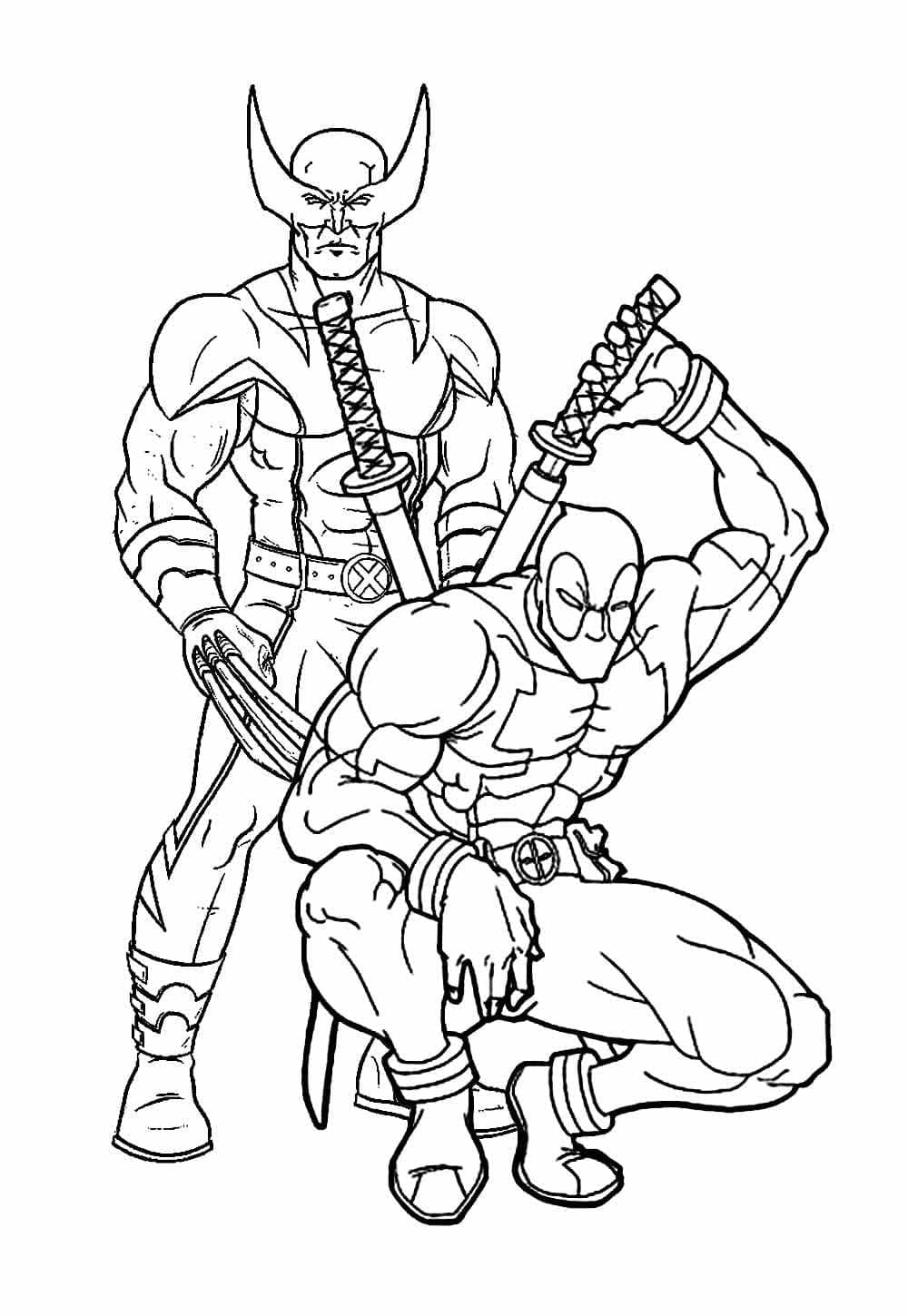Desenho gratuito Deadpool e Wolverine #219352 da colecao Super-heróis e Supervilões para imprimir Desenho gratuito Deadpool e Wolverine #219352 da colecao Super-heróis e Supervilões para imprimir