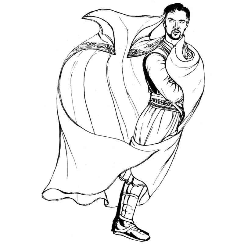 Desenho para colorir Doctor Strange #211431 da coleção Super-heróis e Supervilões, pronto para imprimir Desenho para colorir Doctor Strange #211431 da coleção Super-heróis e Supervilões, pronto para imprimir