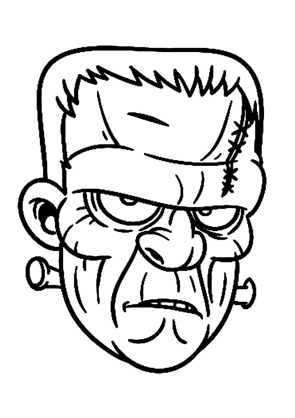 Desenho gratuito Frankenstein #198933 da colecao Super-heróis e Supervilões para imprimir