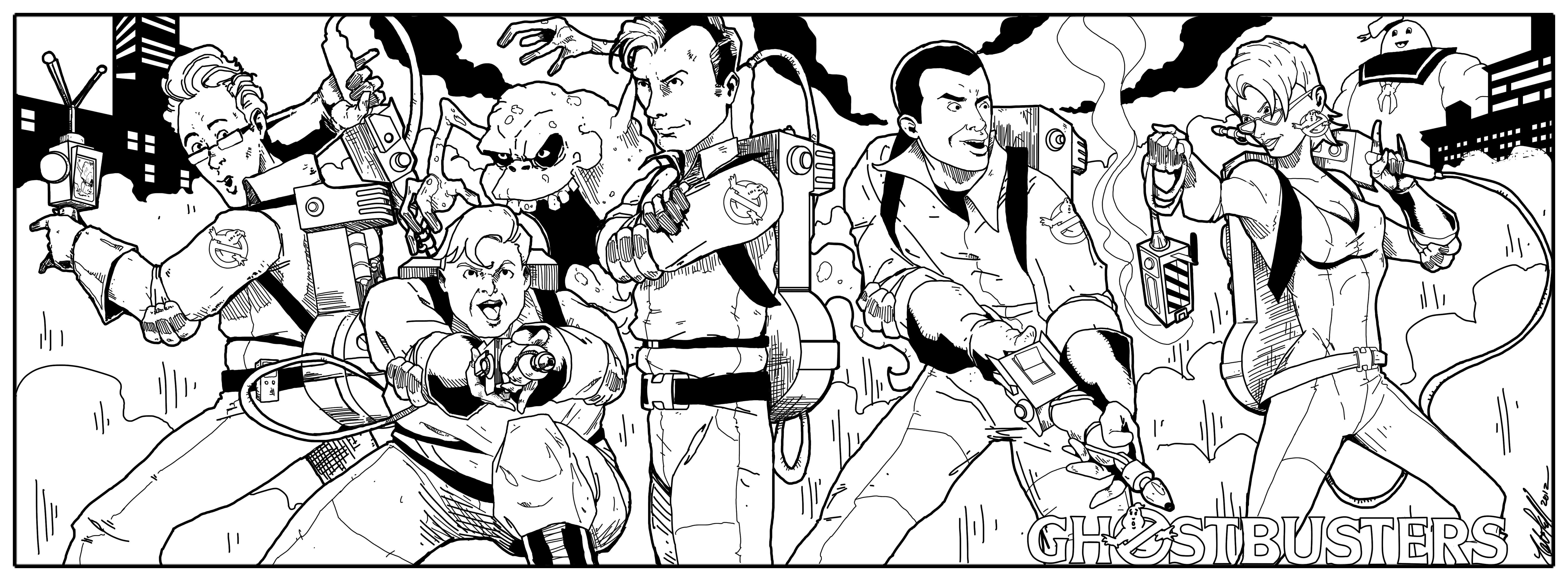 Desenho gratuito Ghostbusters #134017 da colecao Super-heróis e Supervilões para imprimir Desenho gratuito Ghostbusters #134017 da colecao Super-heróis e Supervilões para imprimir