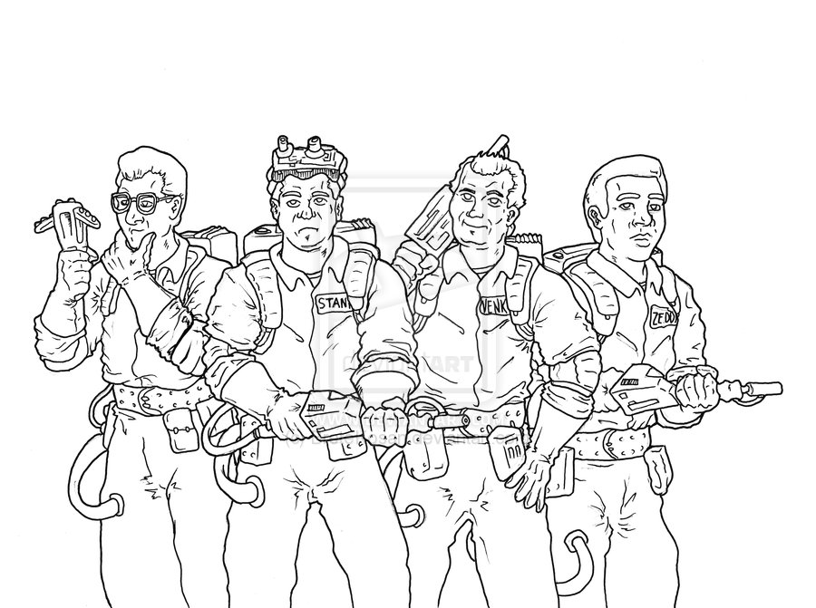 Desenho gratuito Ghostbusters #134267 da colecao Super-heróis e Supervilões para imprimir