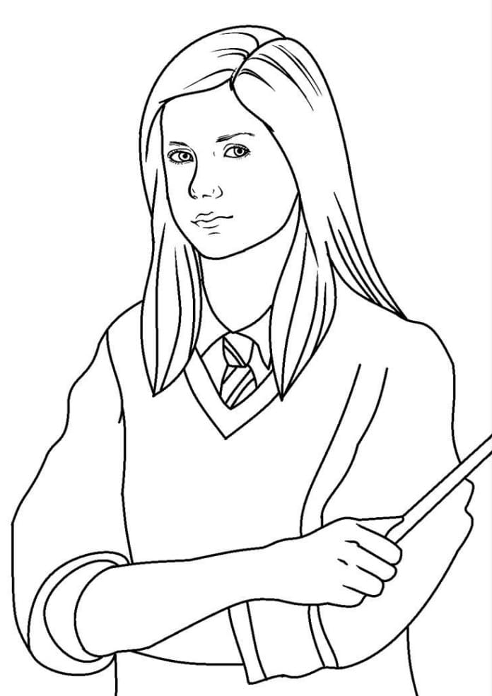 Página para colorir: Ginny Weasley (Super-heróis e Supervilões) #187354 - Páginas para Colorir Imprimíveis Gratuitamente