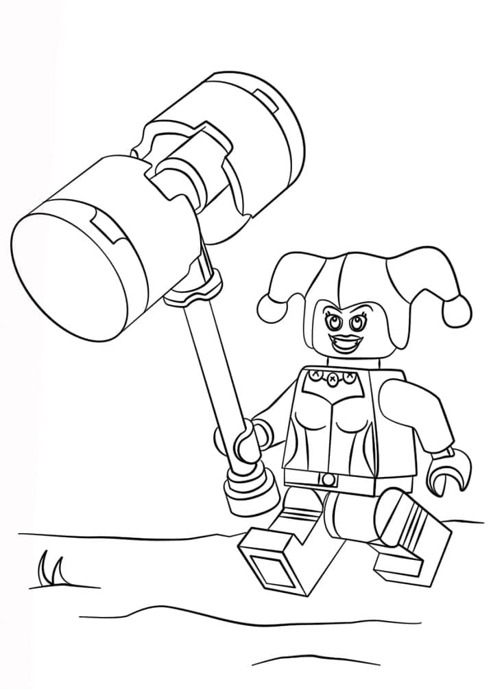 Desenho gratuito Harley Quinn #196025 da colecao Super-heróis e Supervilões para imprimir Desenho gratuito Harley Quinn #196025 da colecao Super-heróis e Supervilões para imprimir