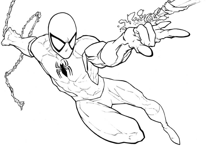 Desenho gratuito Homem-Aranha #176673 da colecao Super-heróis e Supervilões para imprimir