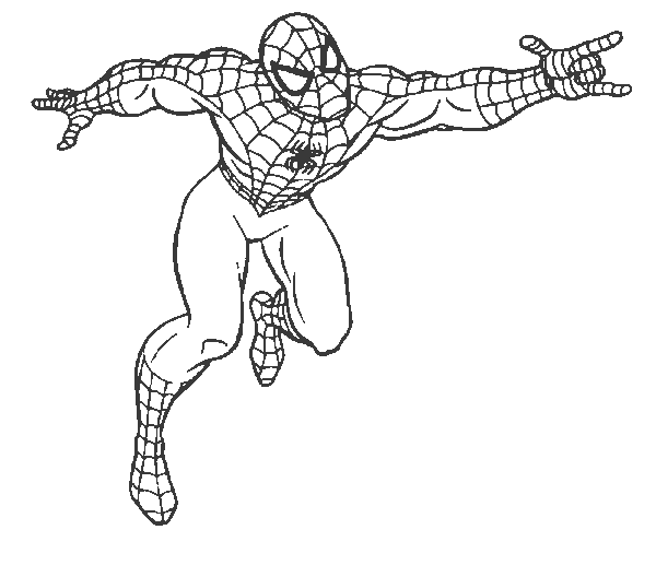 Desenho gratuito Homem-Aranha #78736 da colecao Super-heróis e Supervilões para imprimir