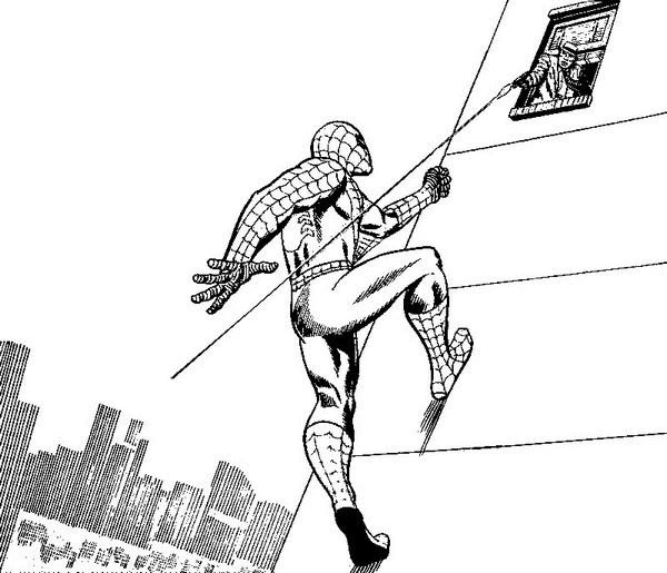 Desenho gratuito Homem-Aranha #78894 da colecao Super-heróis e Supervilões para imprimir
