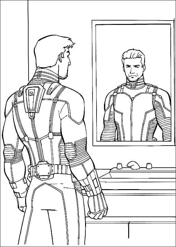 Desenho gratuito Homem-Formiga #206486 da colecao Super-heróis e Supervilões para imprimir