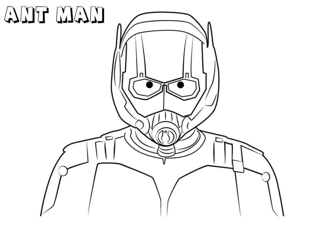 Desenho gratuito Homem-Formiga #206515 da colecao Super-heróis e Supervilões para imprimir