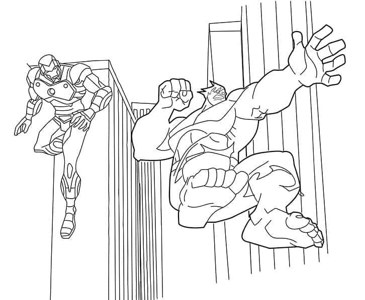 Desenho gratuito Hulk #177342 da colecao Super-heróis e Supervilões para imprimir