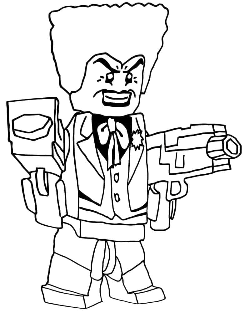 Desenho gratuito Joker #202158 da colecao Super-heróis e Supervilões para imprimir