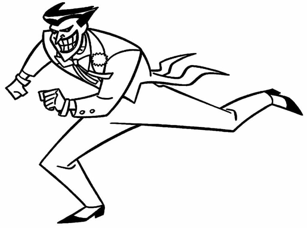 Desenho gratuito Joker #202168 da colecao Super-heróis e Supervilões para imprimir