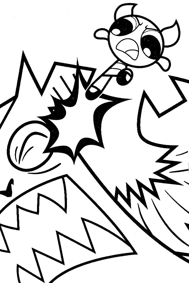 Desenho gratuito Meninas Superpoderosas #39419 da colecao Super-heróis e Supervilões para imprimir