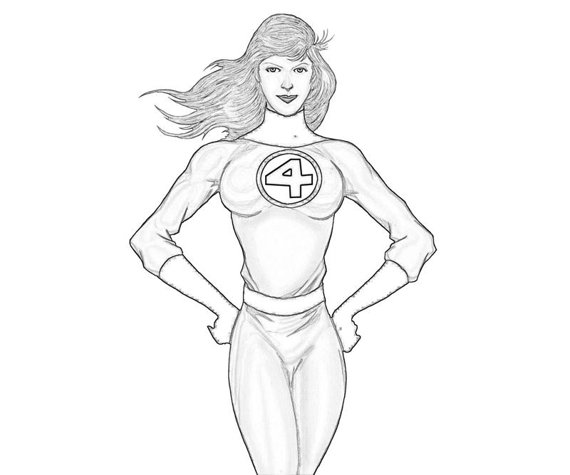 Desenho gratuito Mulher Invisível #83221 da colecao Super-heróis e Supervilões para imprimir Desenho gratuito Mulher Invisível #83221 da colecao Super-heróis e Supervilões para imprimir