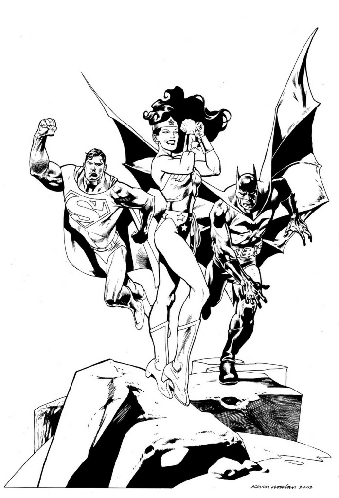 Desenho gratuito Mulher Maravilha #74627 da colecao Super-heróis e Supervilões para imprimir