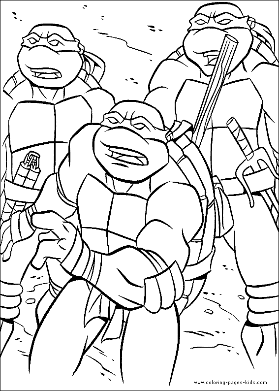 Desenho gratuito Ninja Turtles #75360 da colecao Super-heróis e Supervilões para imprimir