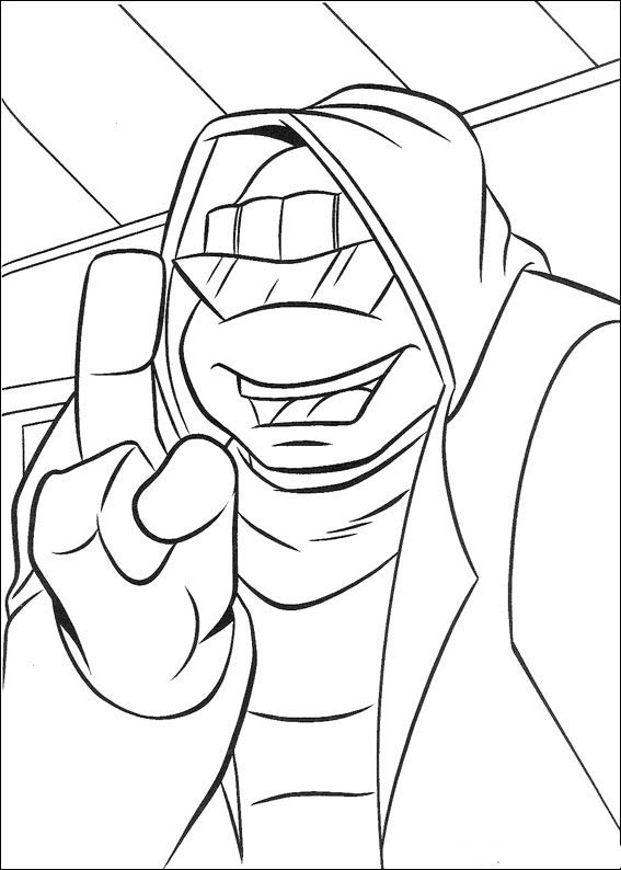 Desenho imprimível de Ninja Turtles #75534 para colorir, pertence à coleção Super-heróis e Supervilões Desenho imprimível de Ninja Turtles #75534 para colorir, pertence à coleção Super-heróis e Supervilões