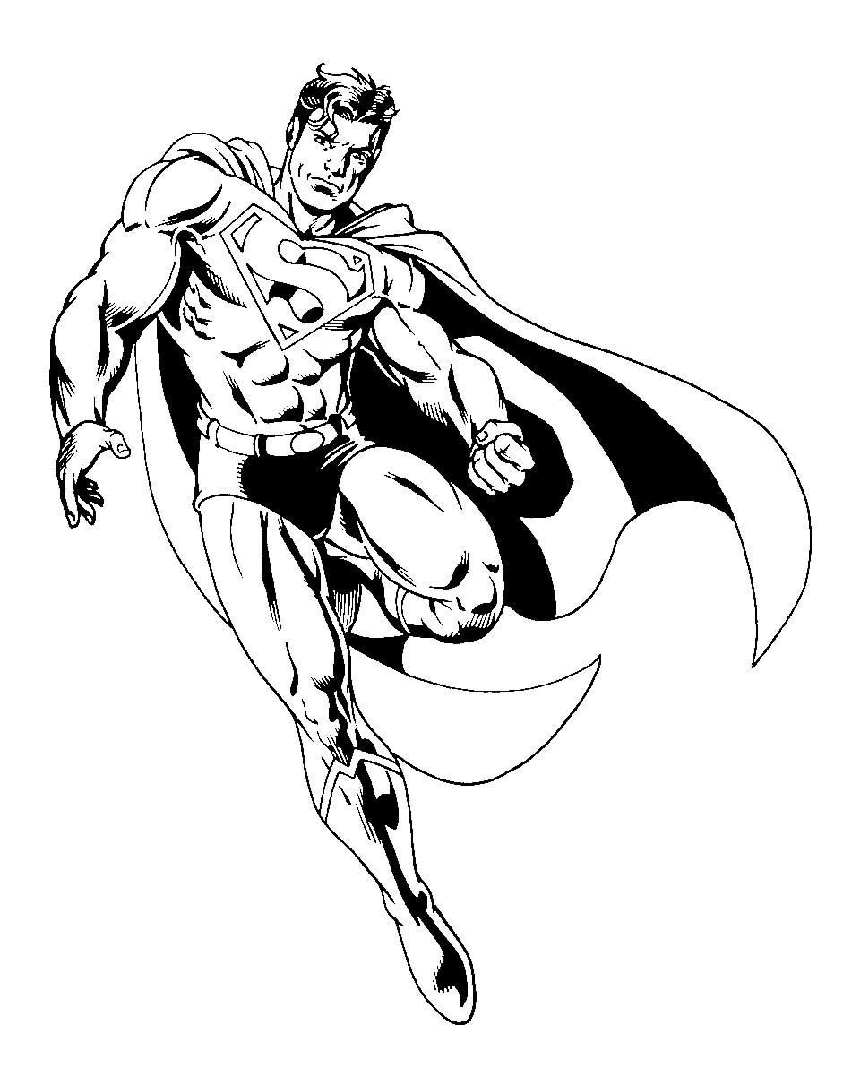 Página para colorir: Super-Heróis DC Comics (Super-heróis e Supervilões) #80221 - Páginas para Colorir Imprimíveis Gratuitamente