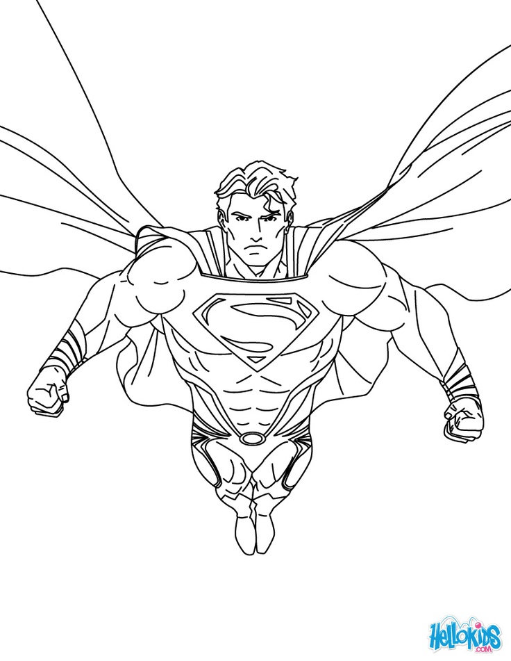 Desenho gratuito Super-Heróis DC Comics #80352 da colecao Super-heróis e Supervilões para imprimir