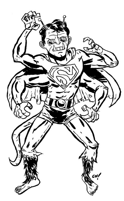 Desenho gratuito Super-Heróis DC Comics #80441 da colecao Super-heróis e Supervilões para imprimir