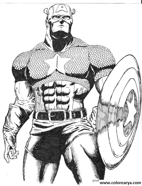 Desenho gratuito Super-Heróis Marvel #80008 da colecao Super-heróis e Supervilões para imprimir