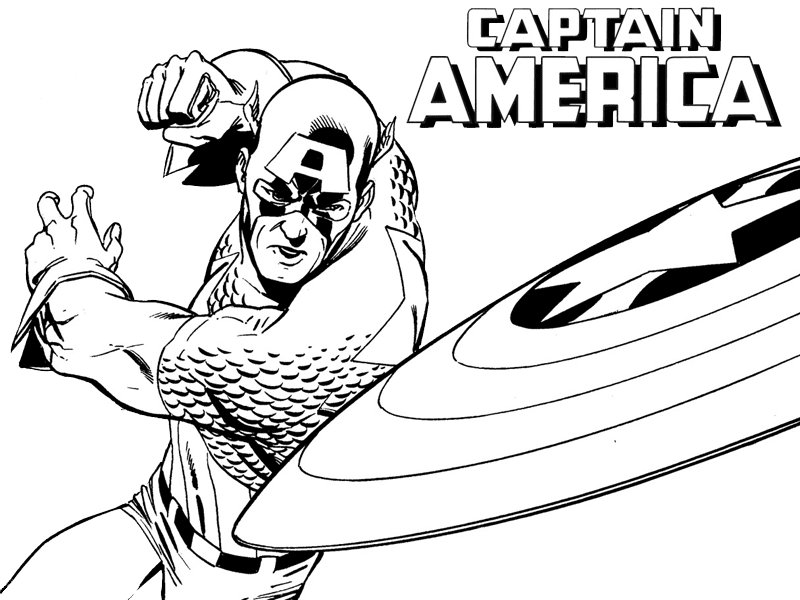 Desenho gratuito Super-Heróis Marvel #80075 da colecao Super-heróis e Supervilões para imprimir