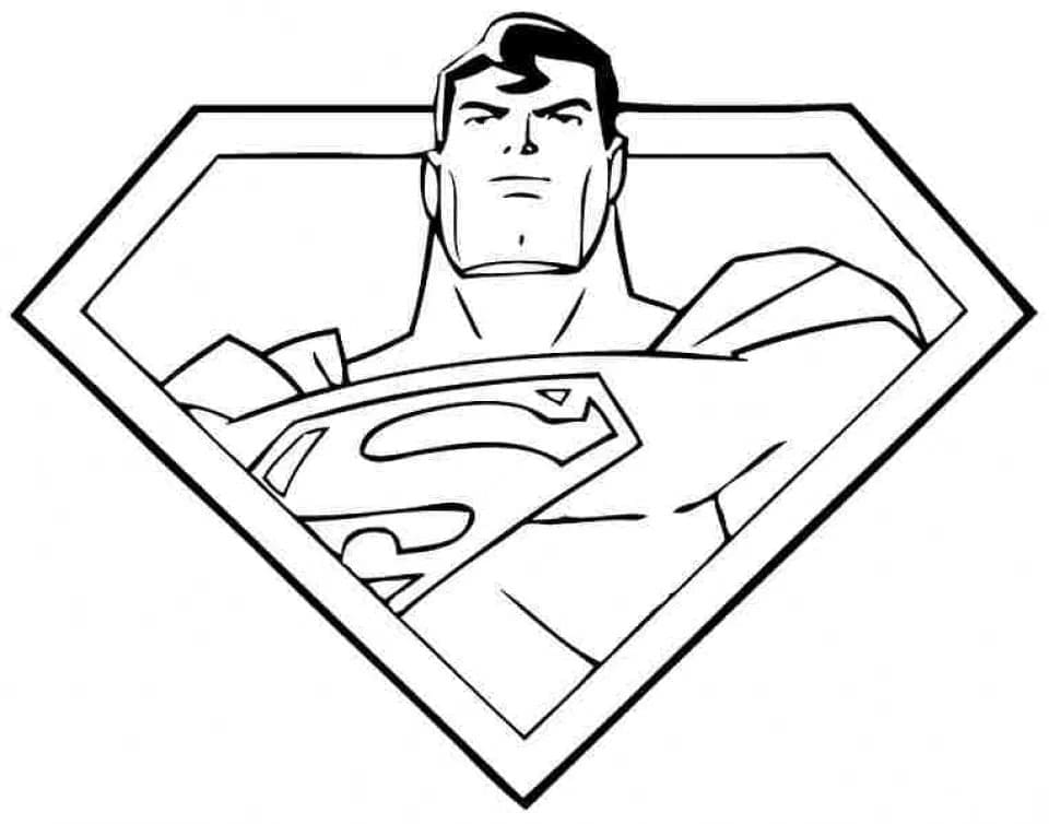 Desenho gratuito Superman #189554 da colecao Super-heróis e Supervilões para imprimir