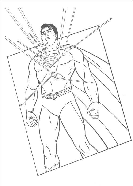 Desenho gratuito Superman #189586 da colecao Super-heróis e Supervilões para imprimir