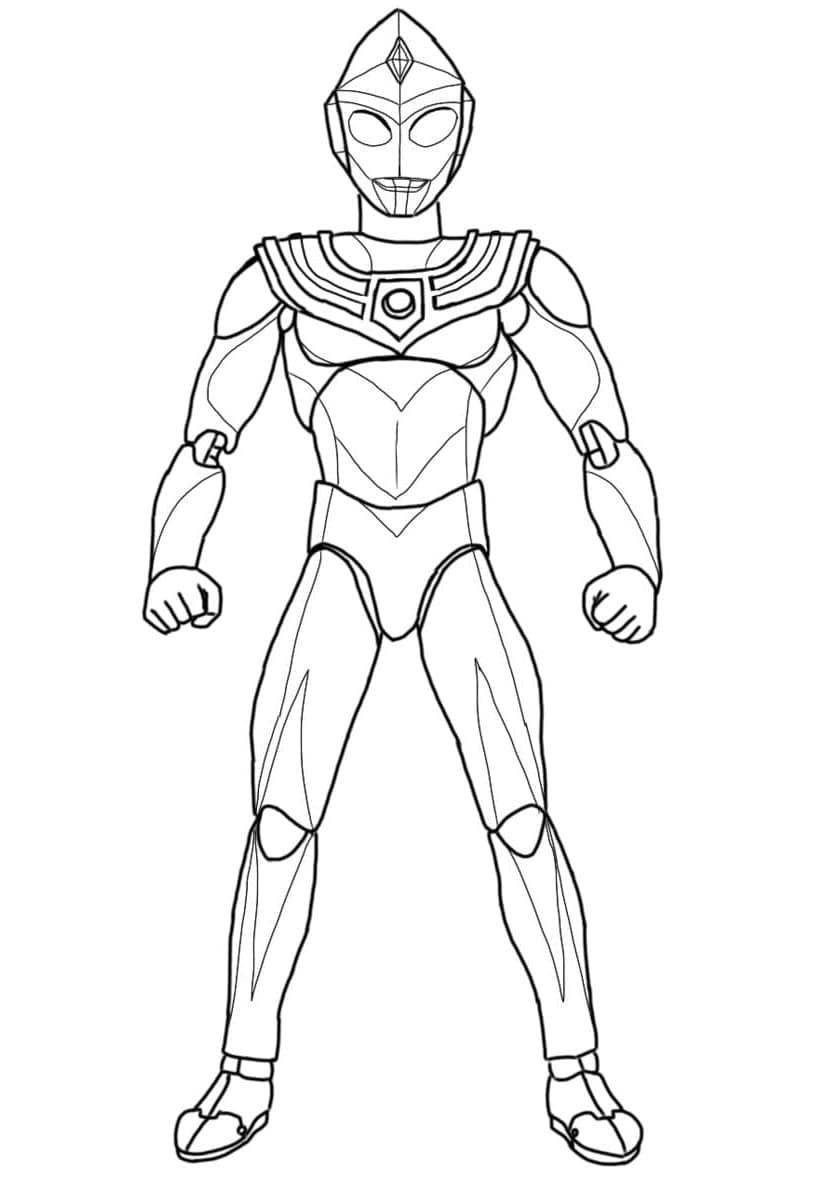 Desenho gratuito Ultraman #205664 da colecao Super-heróis e Supervilões para imprimir