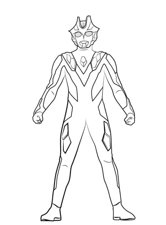 Desenho gratuito Ultraman #205696 da colecao Super-heróis e Supervilões para imprimir