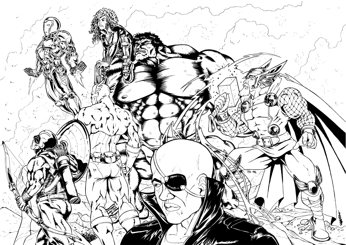 Desenho gratuito Vingadores #74032 da colecao Super-heróis e Supervilões para imprimir Desenho gratuito Vingadores #74032 da colecao Super-heróis e Supervilões para imprimir