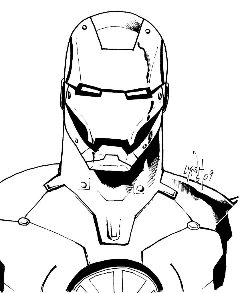 Desenho gratuito Vingadores #74081 da colecao Super-heróis e Supervilões para imprimir