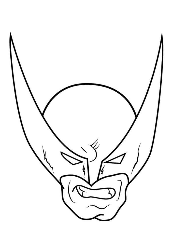 Desenho gratuito Wolverine #185636 da colecao Super-heróis e Supervilões para imprimir
