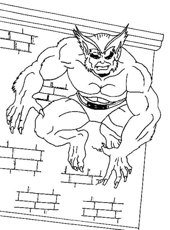 Desenho gratuito X-Men #199925 da colecao Super-heróis e Supervilões para imprimir