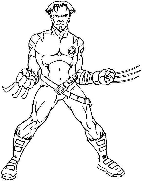 Desenho gratuito X-Men #74422 da colecao Super-heróis e Supervilões para imprimir Desenho gratuito X-Men #74422 da colecao Super-heróis e Supervilões para imprimir