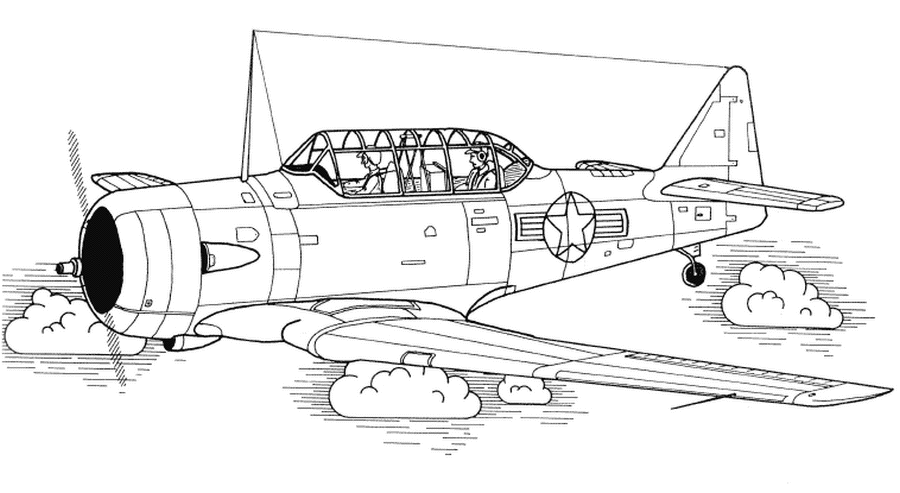 Página para colorir: aeronave militar (Transporte) #141090 - Páginas para Colorir Imprimíveis Gratuitamente