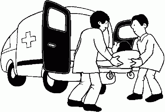 Página para colorir: Ambulância (Transporte) #136787 - Páginas para Colorir Imprimíveis Gratuitamente