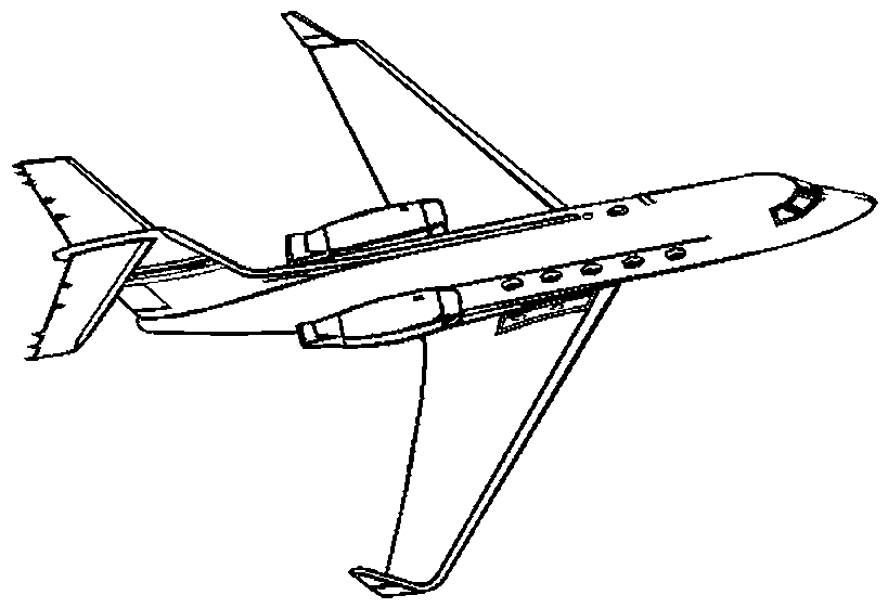 Página para colorir: Avião (Transporte) #134782 - Páginas para Colorir Imprimíveis Gratuitamente