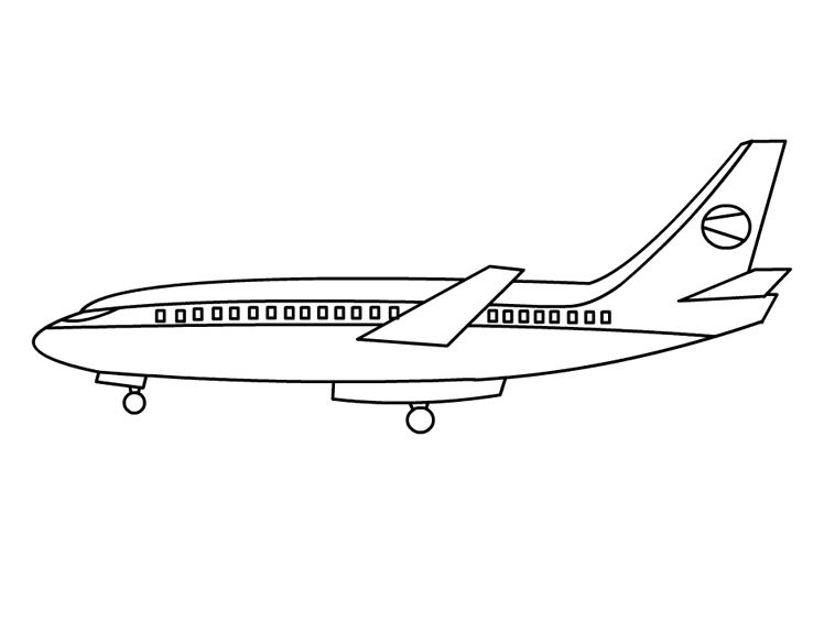 Página para colorir: Avião (Transporte) #134785 - Páginas para Colorir Imprimíveis Gratuitamente