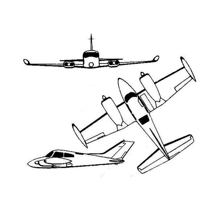 Página para colorir: Avião (Transporte) #134789 - Páginas para Colorir Imprimíveis Gratuitamente