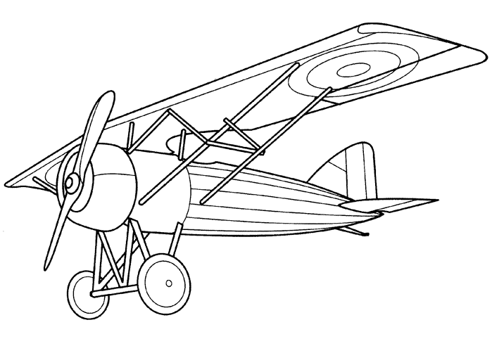 Página para colorir: Avião (Transporte) #134827 - Páginas para Colorir Imprimíveis Gratuitamente