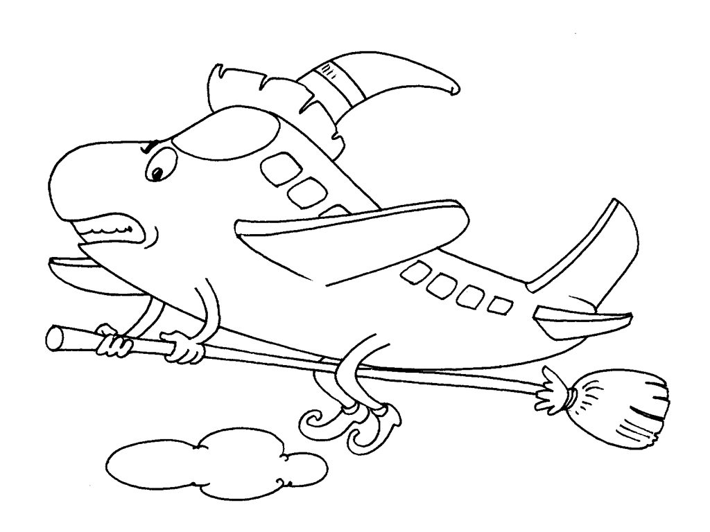 Página para colorir: Avião (Transporte) #134834 - Páginas para Colorir Imprimíveis Gratuitamente