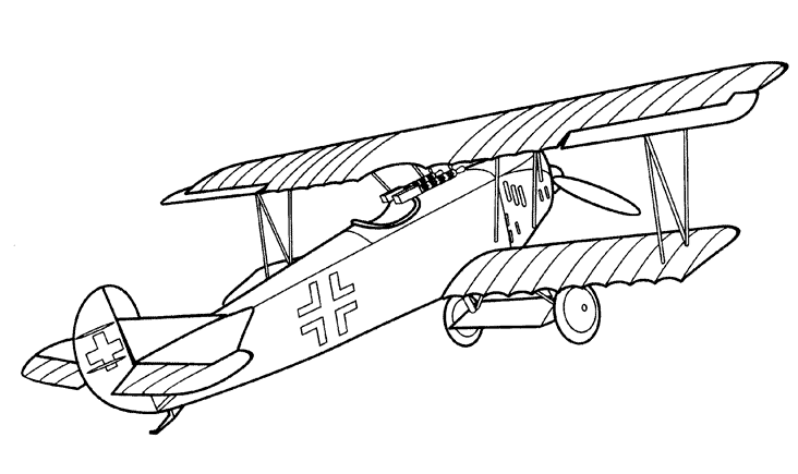 Página para colorir: Avião (Transporte) #134845 - Páginas para Colorir Imprimíveis Gratuitamente