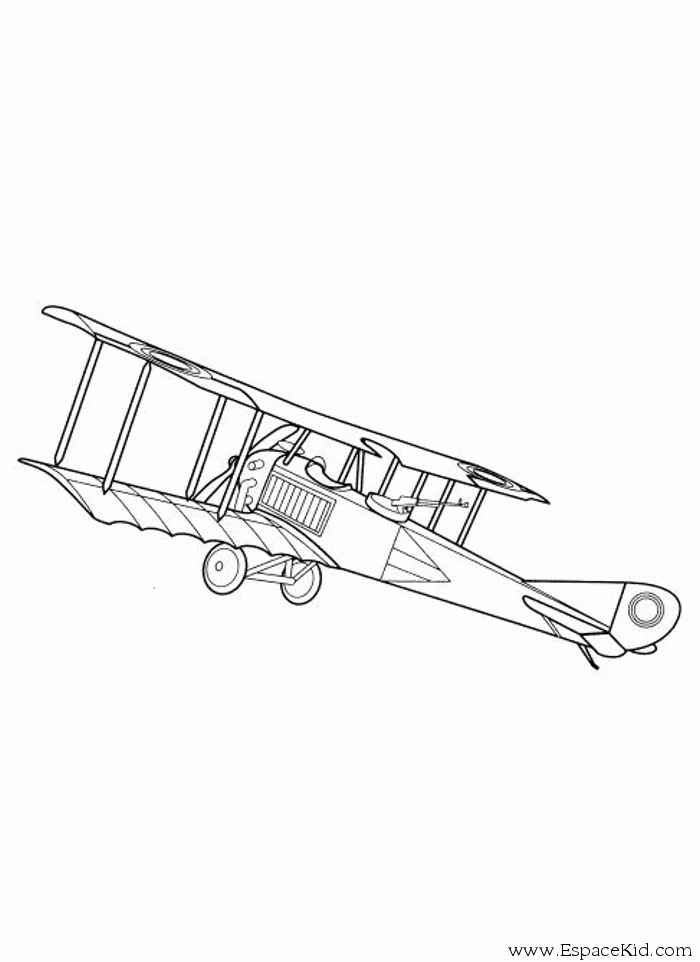 Página para colorir: Avião (Transporte) #134856 - Páginas para Colorir Imprimíveis Gratuitamente