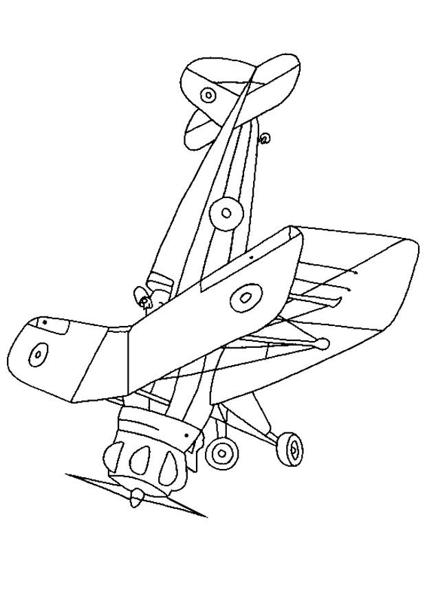 Página para colorir: Avião (Transporte) #134860 - Páginas para Colorir Imprimíveis Gratuitamente