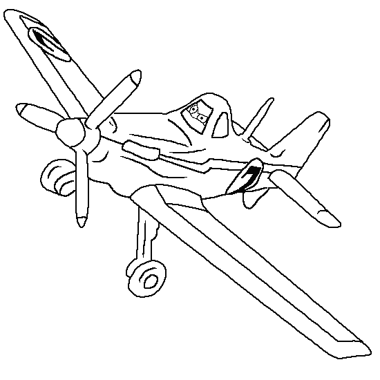 Página para colorir: Avião (Transporte) #134922 - Páginas para Colorir Imprimíveis Gratuitamente