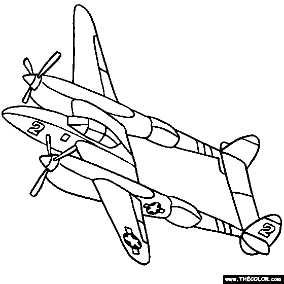 Página para colorir: Avião (Transporte) #134947 - Páginas para Colorir Imprimíveis Gratuitamente